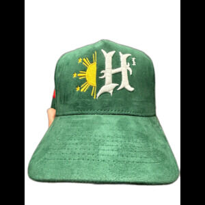 Eazy LA - Hawaii H Filipino Sun SnapBack Hat Cap New Era Suede Green Pinoy